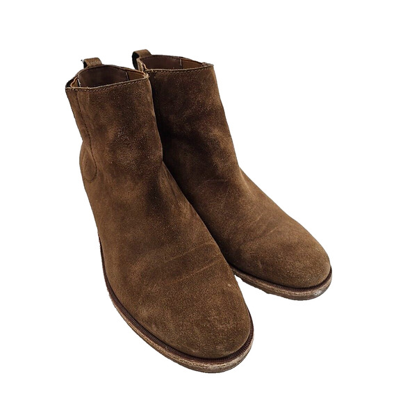 Kork Ease Mindo K54357 Brown Suede Pull On Chelsea Ankle Bootie Womans‎ Size 9M